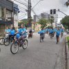 Passeio Ciclístico da Santa Casa anima as ruas de Santos